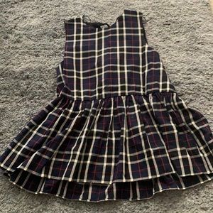 Zara Peplum sleeveless top NWT